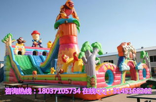 森林奇趣探險，歡樂無限釋放——大型兒童氣模玩具 兒童樂園的新寵兒